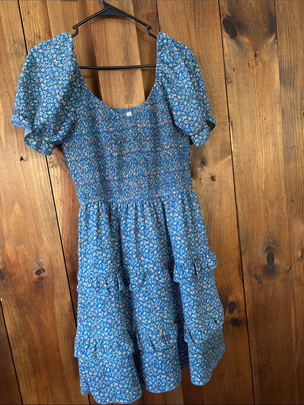 Women’s dress blue floral size medium